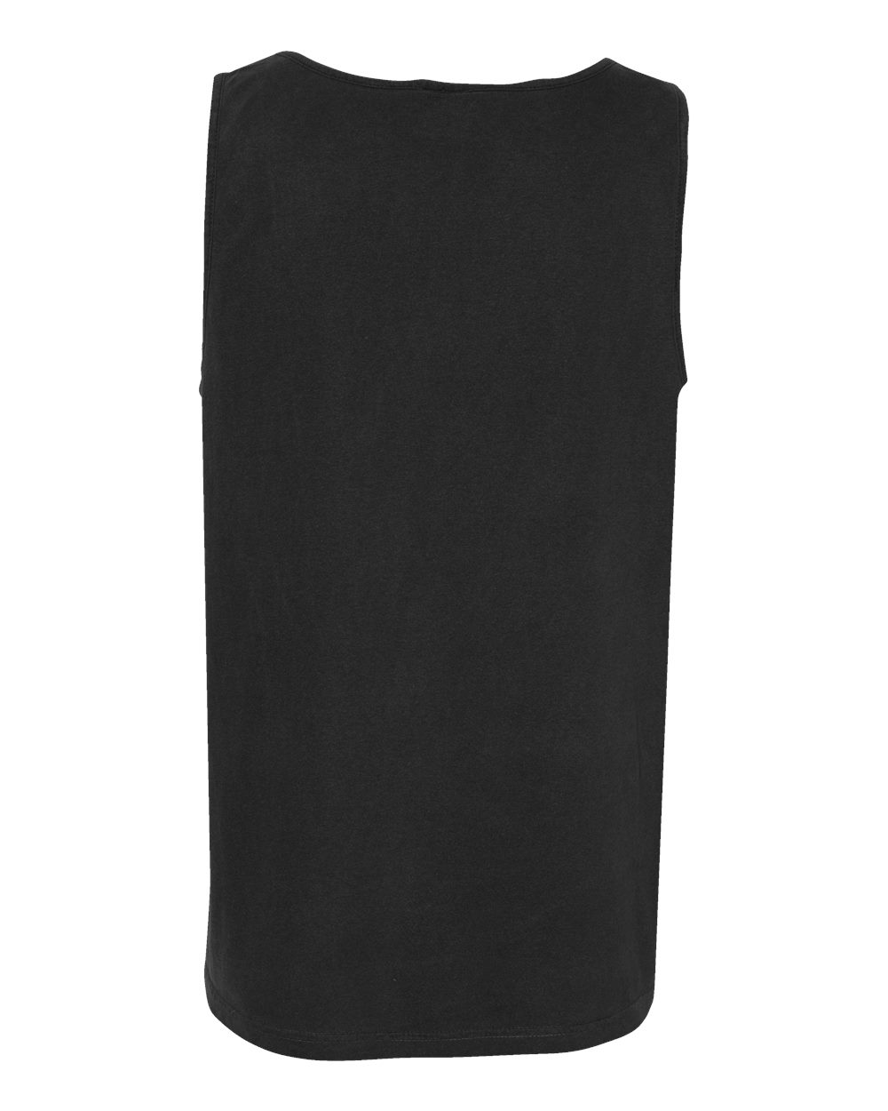 Garment-Dyed Heavyweight Tank Top - Back - B09808502 - Black