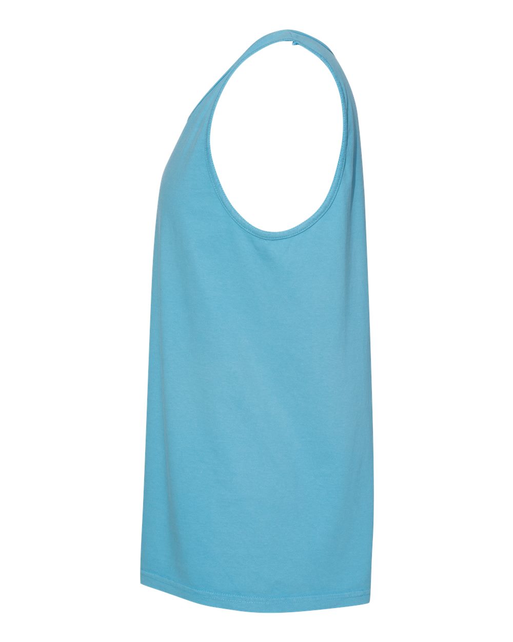 Garment-Dyed Heavyweight Tank Top - DirectSide - B09808763 - Sapphire