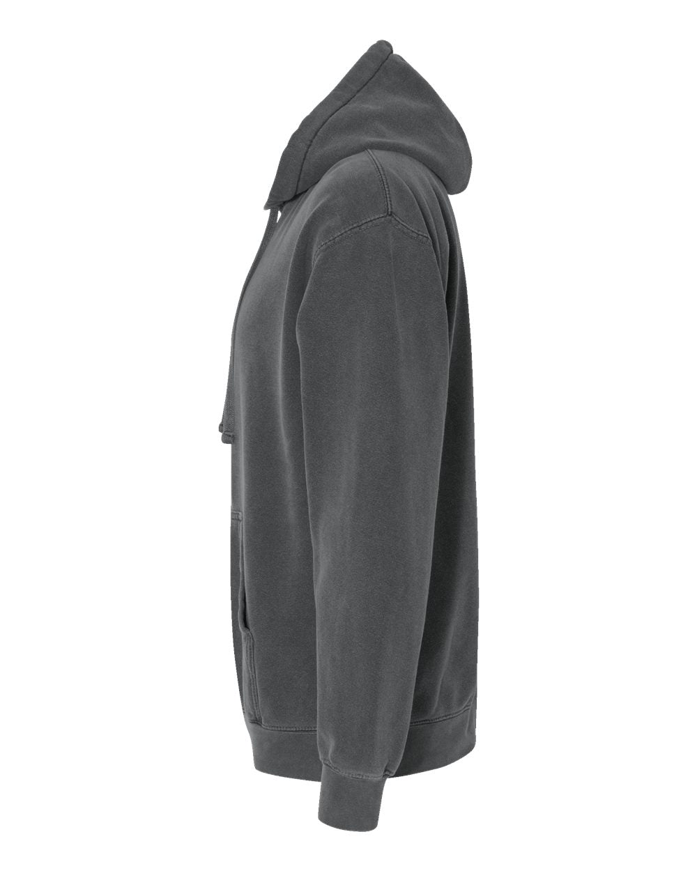 Unisex Garment-Dyed Hooded Sweatshirt - DirectSide - B70108093 - Pepper