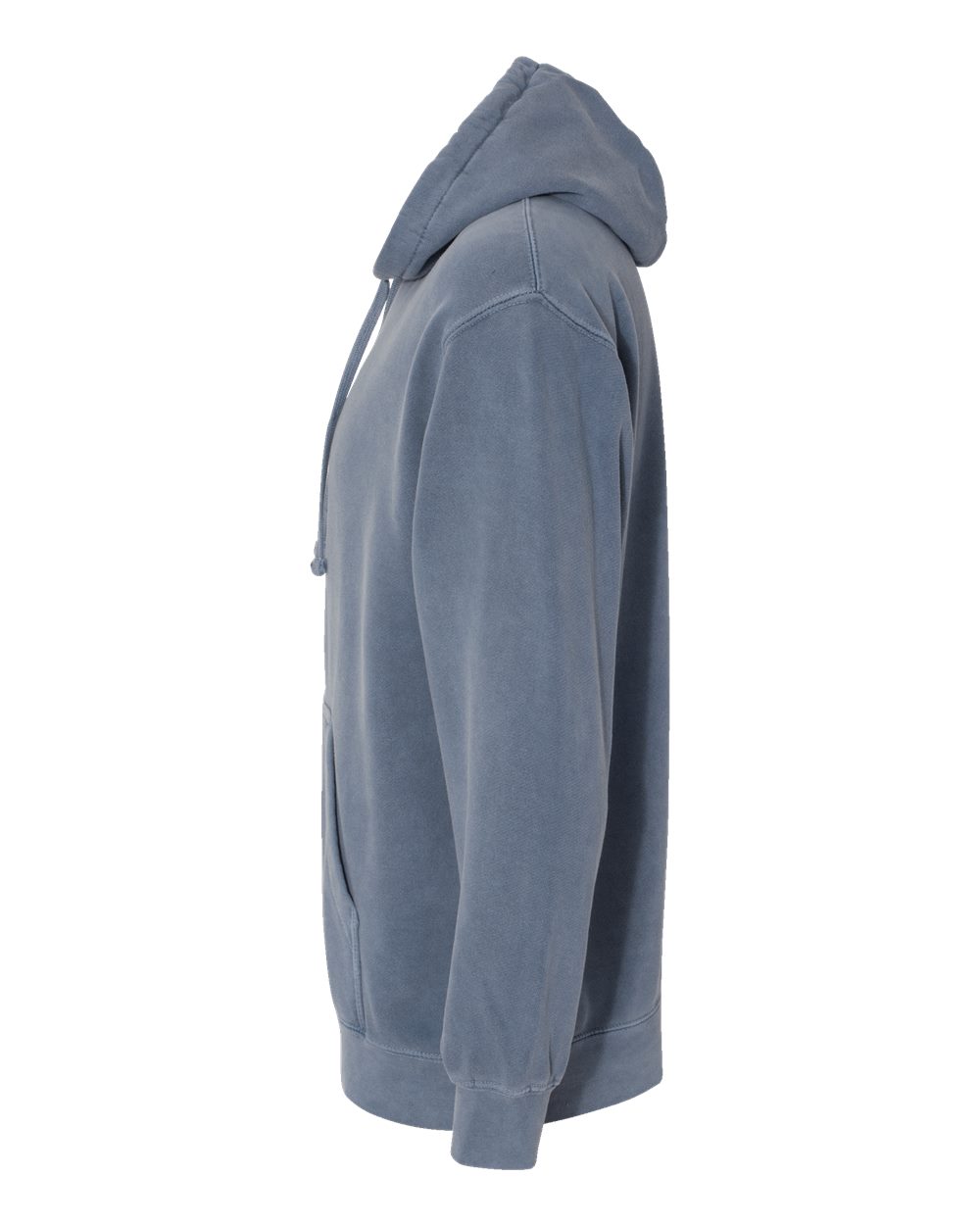 Unisex Garment-Dyed Hooded Sweatshirt - DirectSide - B70108983 - Blue Jean
