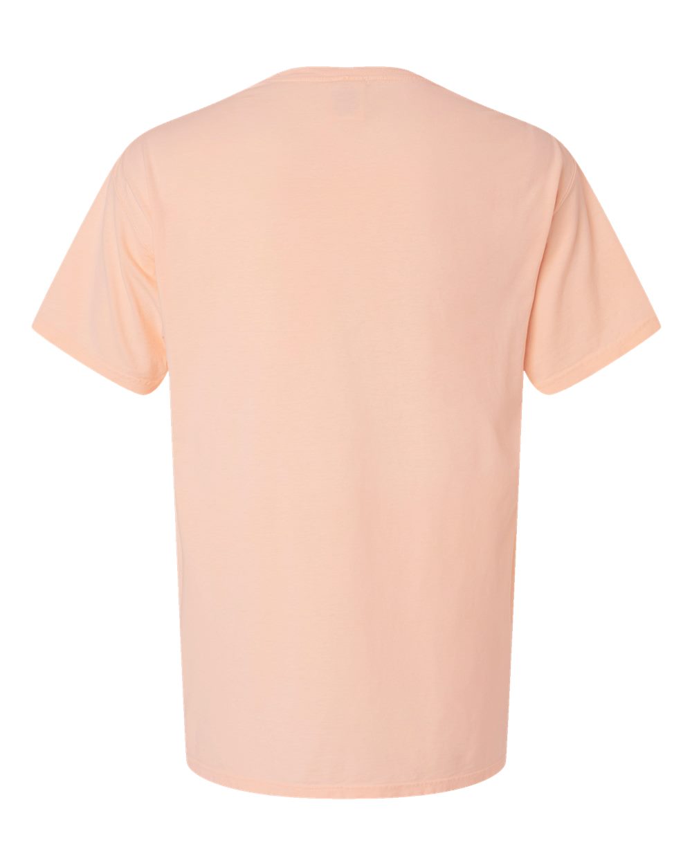 Unisex Botanical Dyed T-Shirt - Back - B11100003 - Botanical Annatto