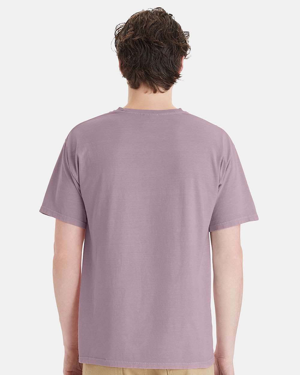 Unisex Botanical Dyed T-Shirt - OnModelBack - B11100113 - Botanical Nimbus