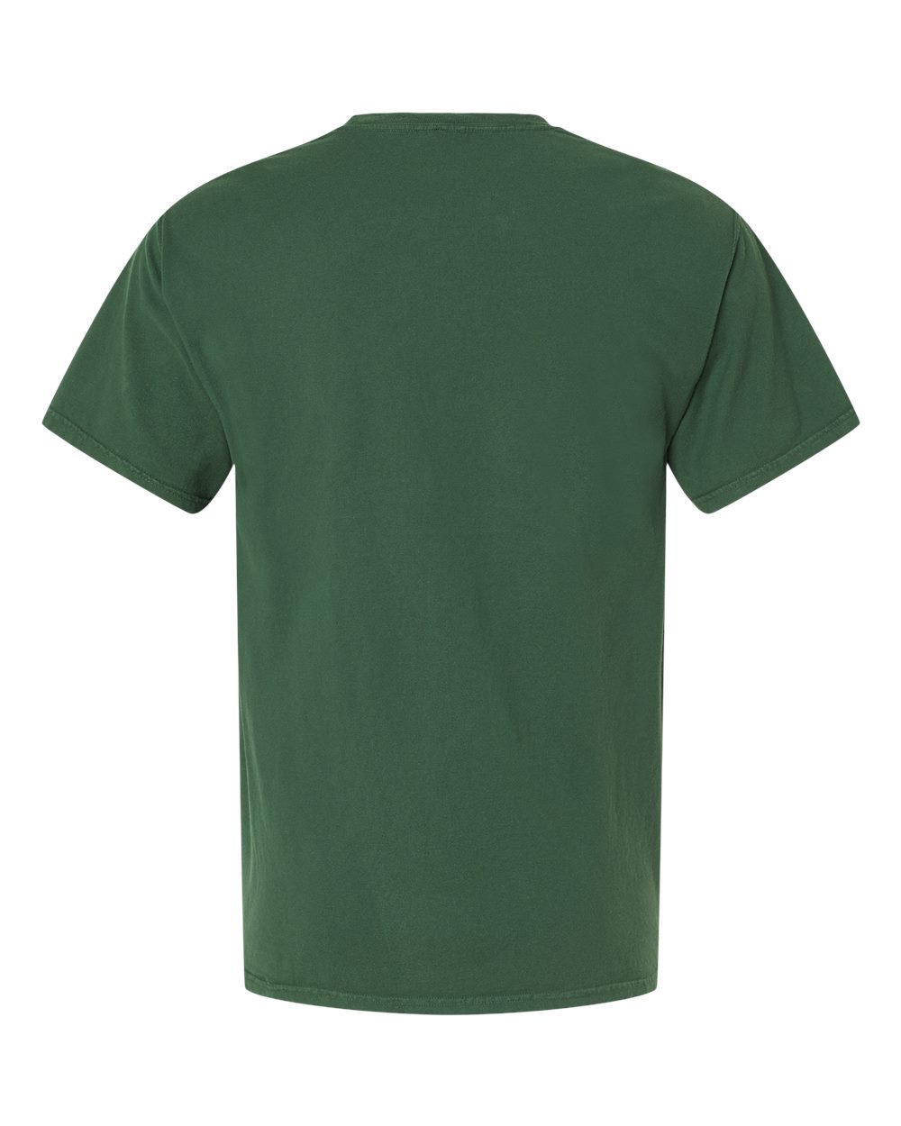 Men's Garment-Dyed T-Shirt - Back - B35100073 - Field Green