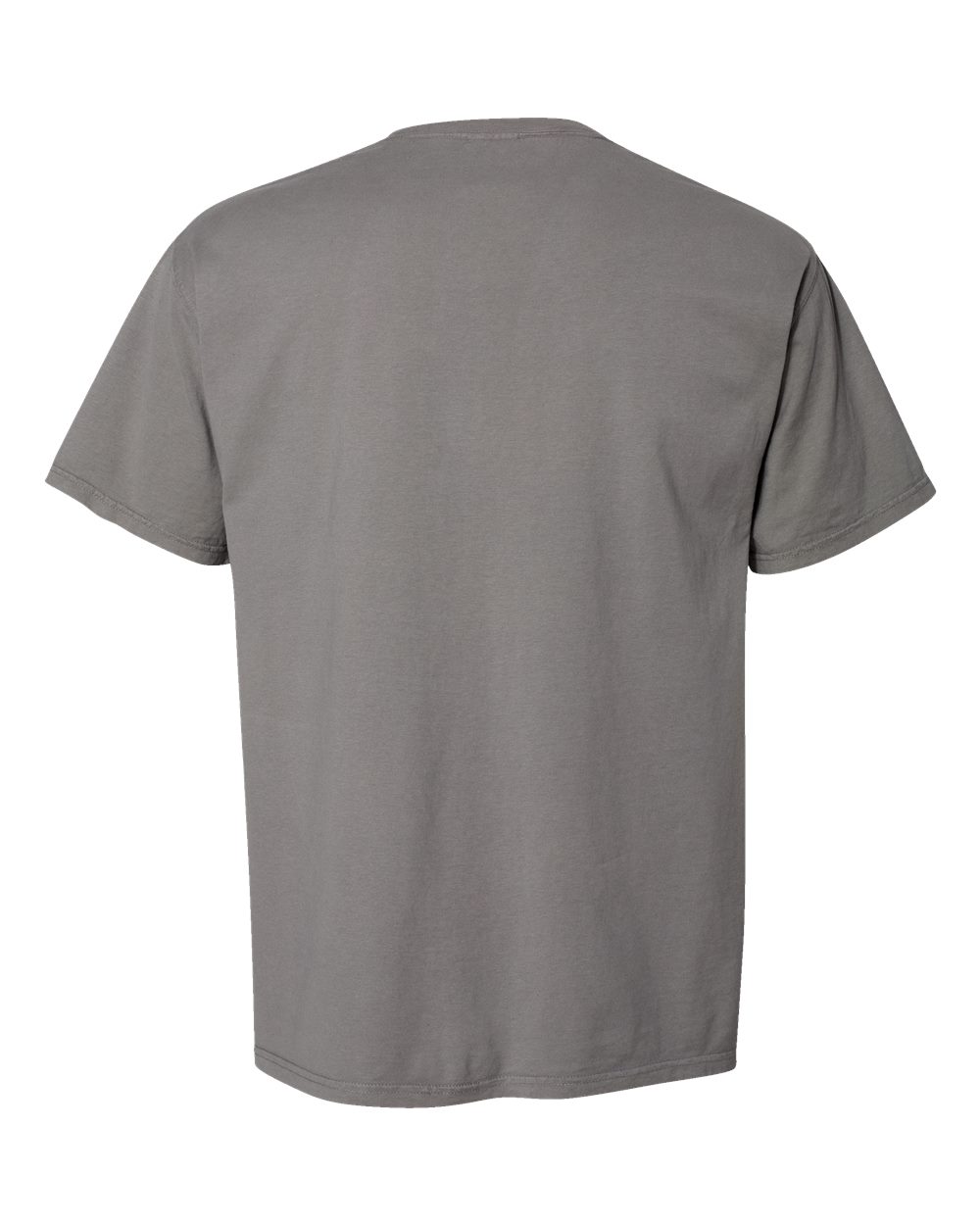 Men's Garment-Dyed T-Shirt - Back - B35100133 - Concrete Grey