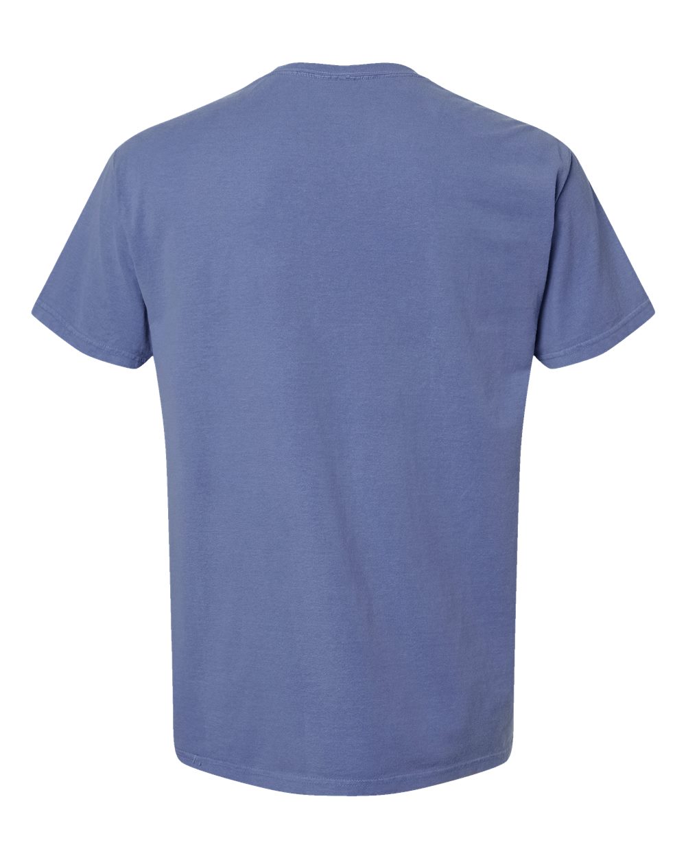 Men's Garment-Dyed T-Shirt - Back - B35100692 - Frontier Blue