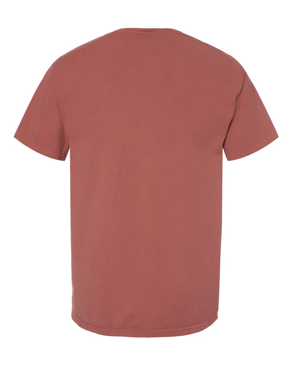 Men's Garment-Dyed T-Shirt - Back - B35100723 - Nantucket Red