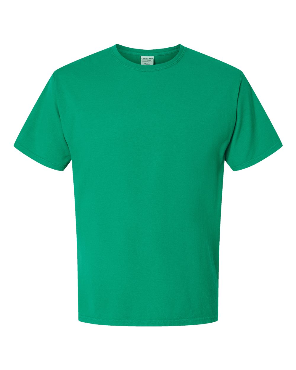 Men's Garment-Dyed T-Shirt - Front - B35100083 - Rich Green Grass