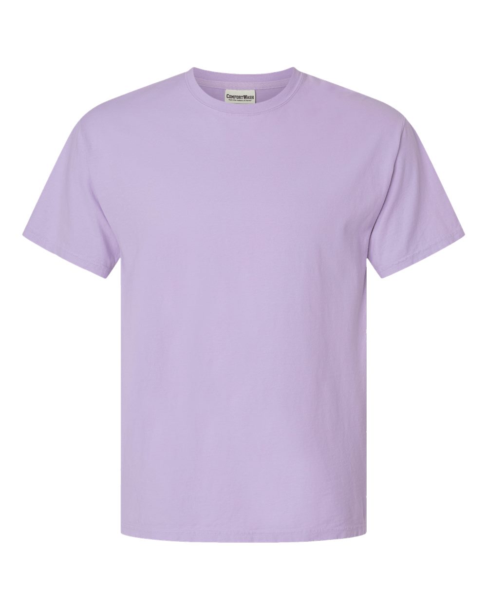 Men's Garment-Dyed T-Shirt - Front - B35100143 - Future Lavender