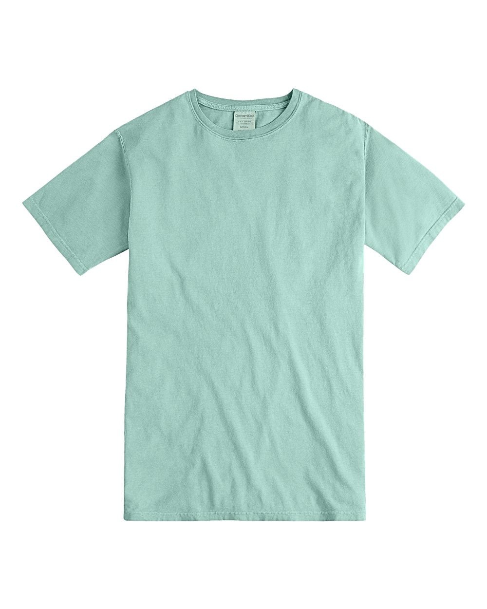 Men's Garment-Dyed T-Shirt - Front - B35100472 - Honeydew