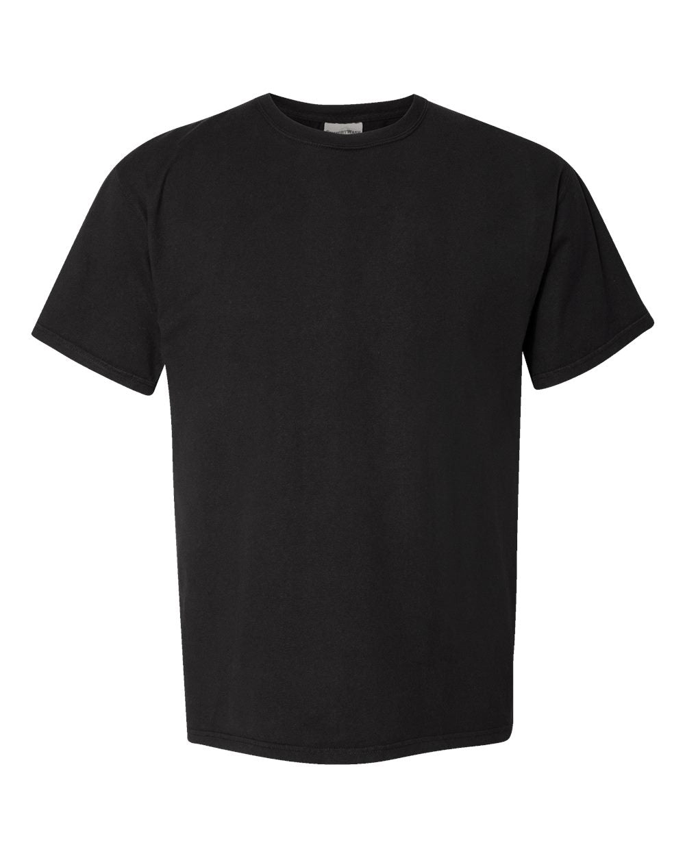 Men's Garment-Dyed T-Shirt - Front - B35100503 - Black