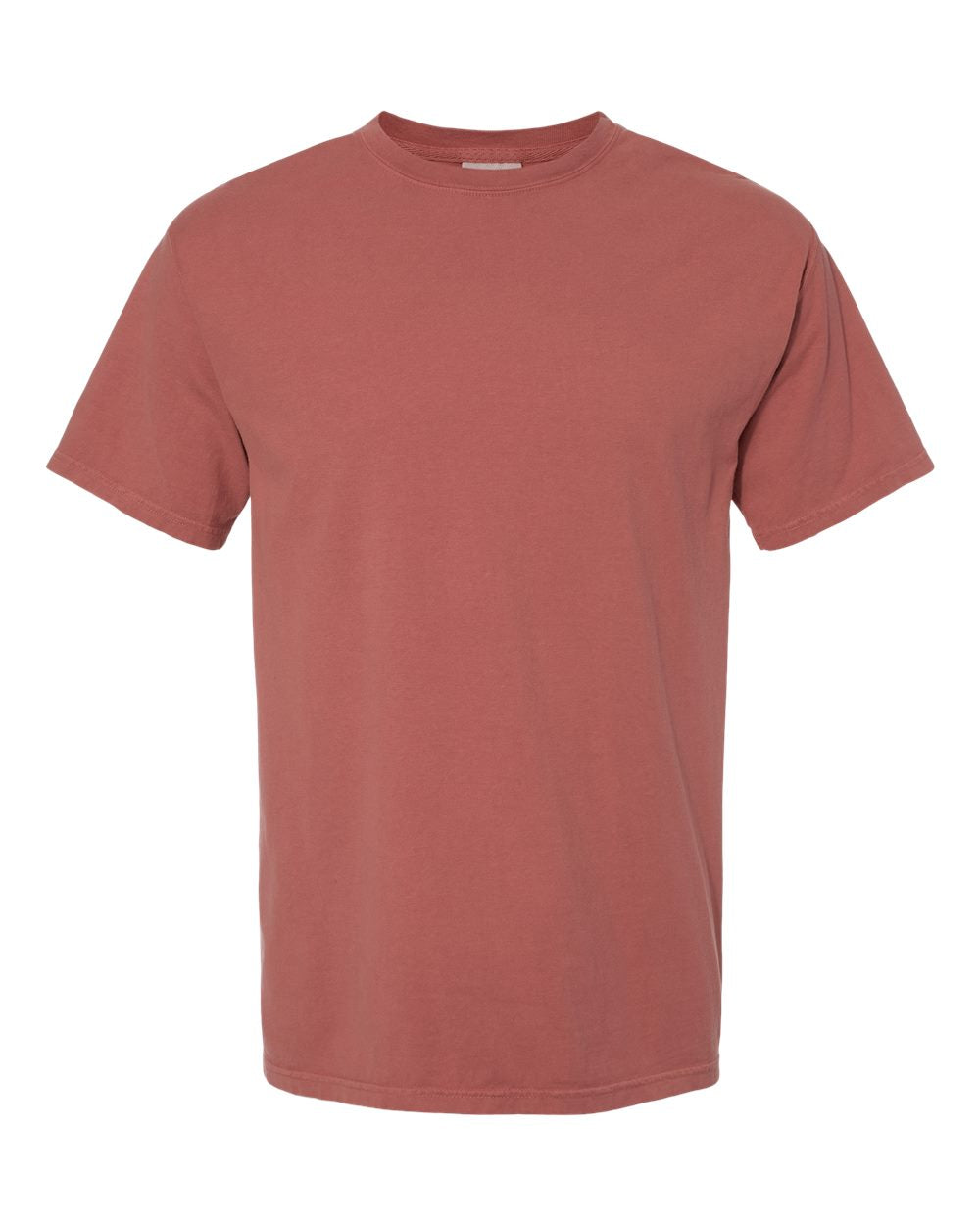 Men's Garment-Dyed T-Shirt - Front - B35100723 - Nantucket Red