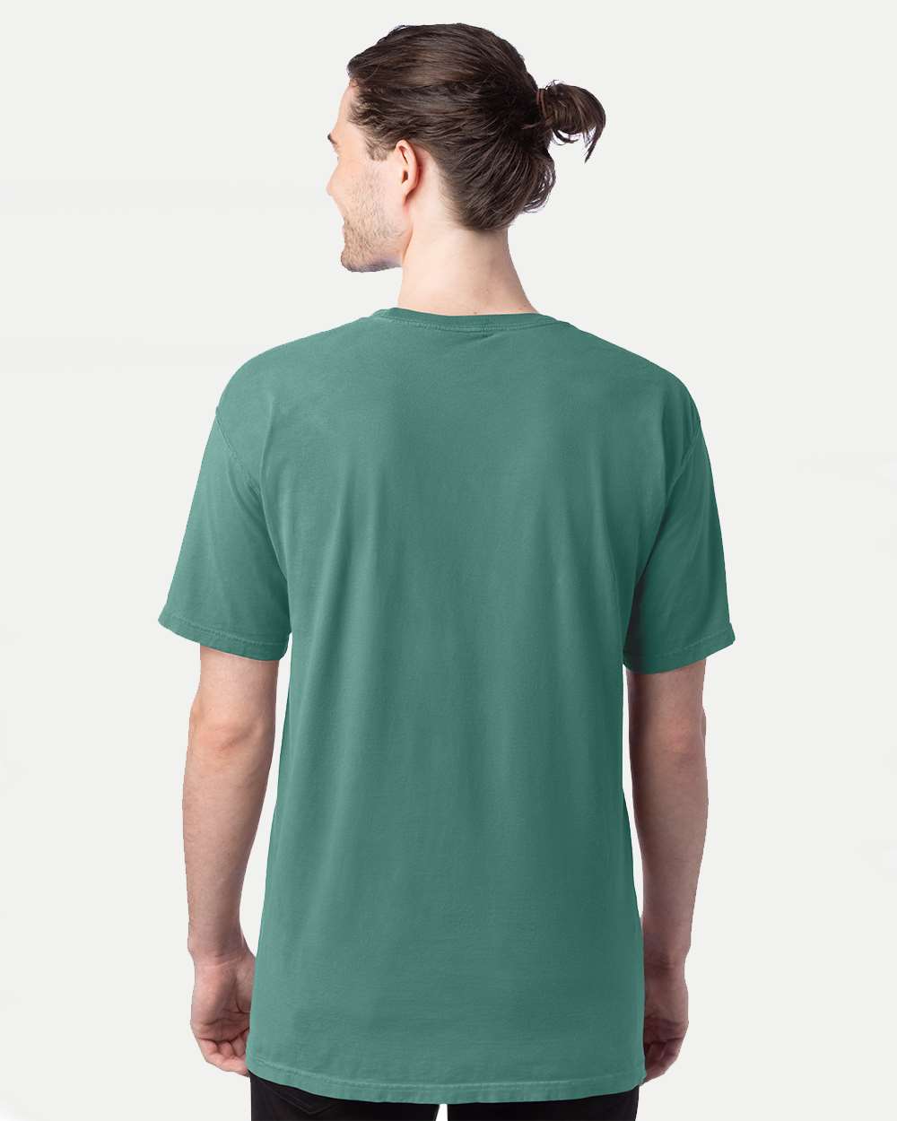 Men's Garment-Dyed T-Shirt - OnModelBack - B35100173 - Cactus
