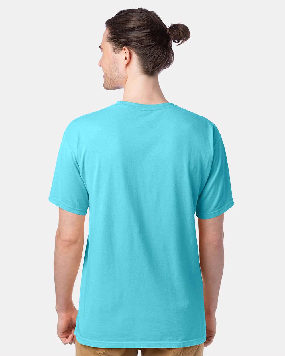 Men's Garment-Dyed T-Shirt - OnModelBack - B35100243 - Freshwater