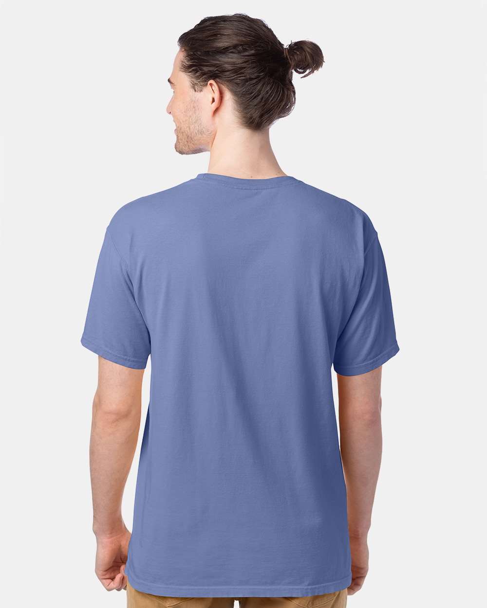 Men's Garment-Dyed T-Shirt - OnModelBack - B35100692 - Frontier Blue