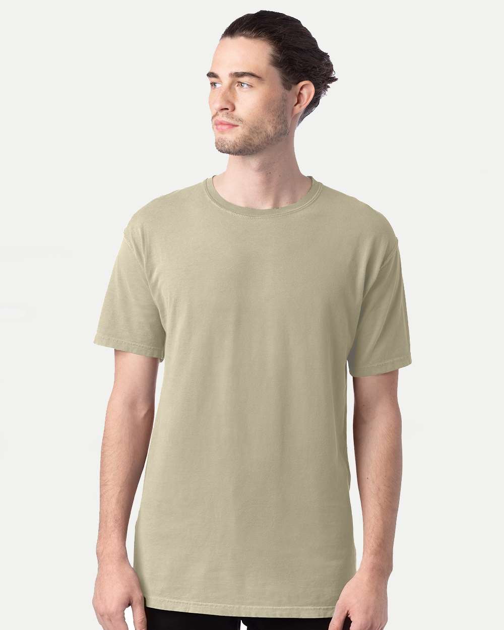 Men's Garment-Dyed T-Shirt - OnModelFront - B35100773 - Faded Fatigue
