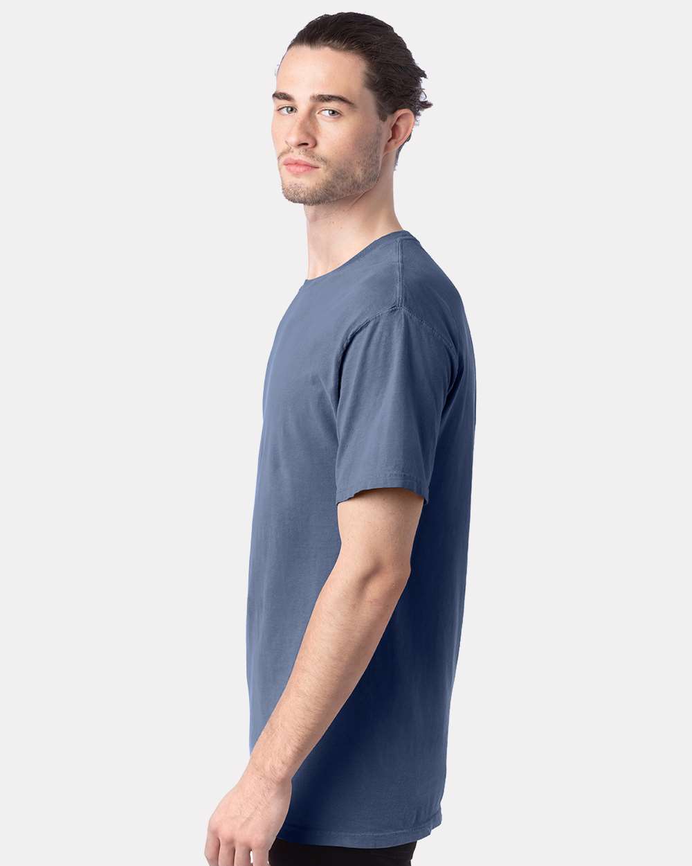 Men's Garment-Dyed T-Shirt - OnModelSide - B35100283 - Saltwater
