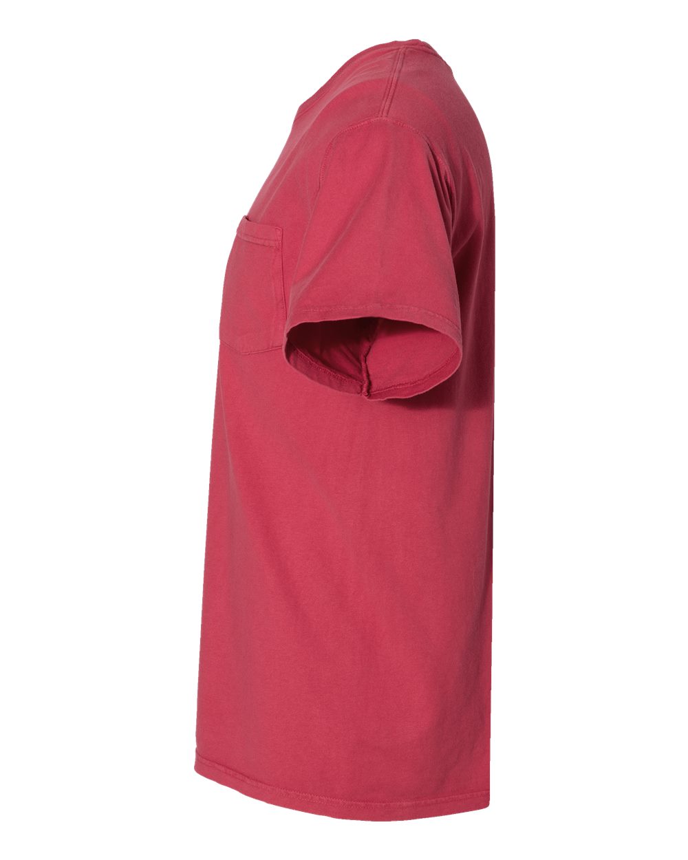 Unisex Garment-Dyed Pocket T-Shirt - DirectSide - B35200703 - Crimson Fall