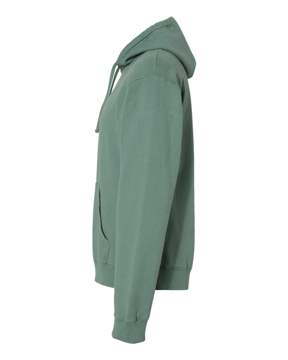 Unisex Garment-Dyed Hooded Sweatshirt - DirectSide - B35800543 - Cypress Green
