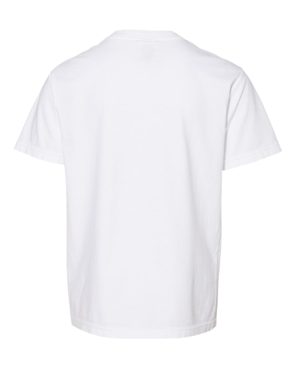 Youth Garment-Dyed T-Shirt - Back - B36900002 - White