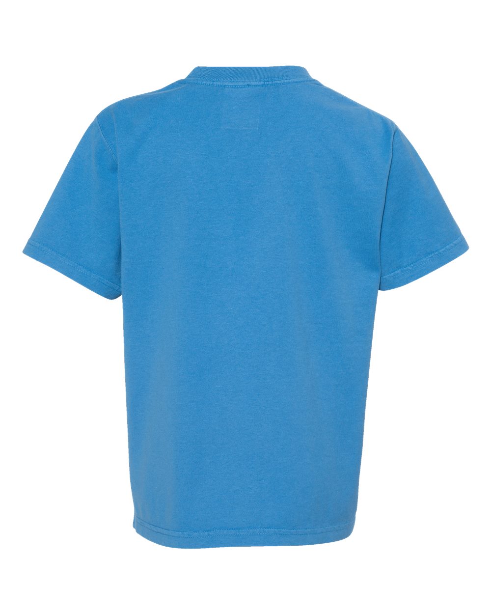 Youth Garment-Dyed T-Shirt - Back - B36900102 - Summer Sky Blue