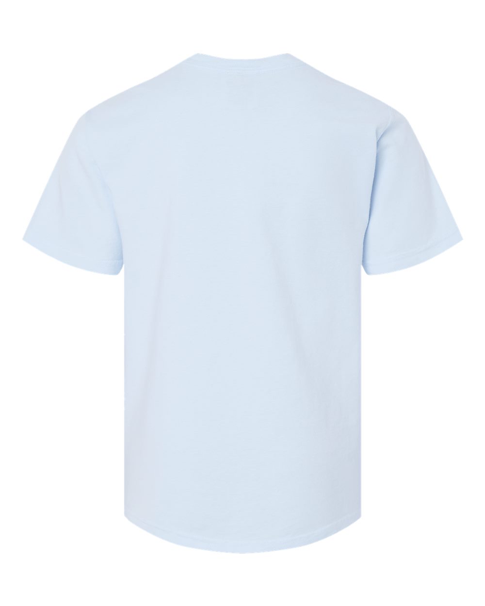 Youth Garment-Dyed T-Shirt - Back - B36900262 - Soothing Blue