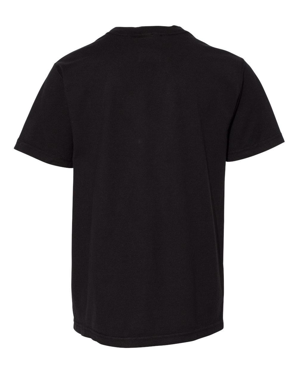 Youth Garment-Dyed T-Shirt - Back - B36900502 - Black