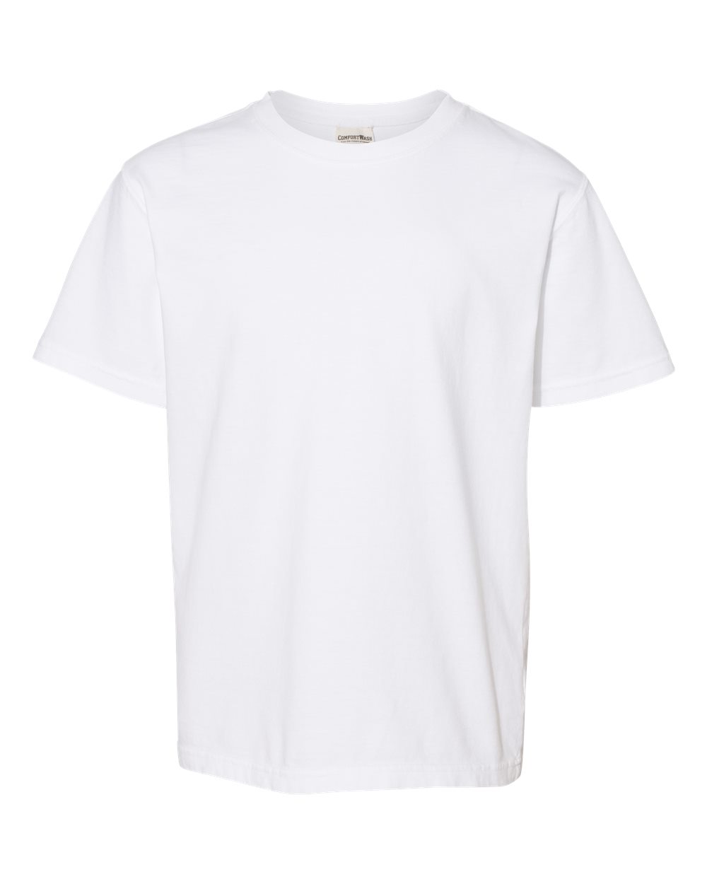 Youth Garment-Dyed T-Shirt - Front - B36900002 - White