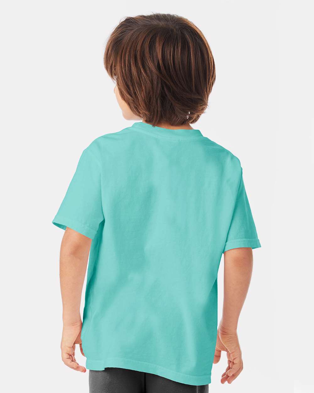 Youth Garment-Dyed T-Shirt - OnModelBack - B36900872 - Mint