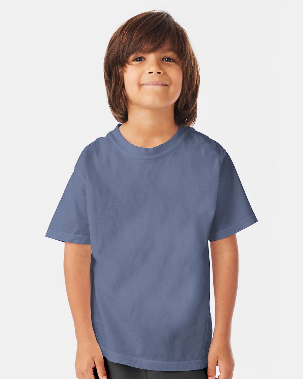 Youth Garment-Dyed T-Shirt - OnModelFront - B36900252 - Saltwater