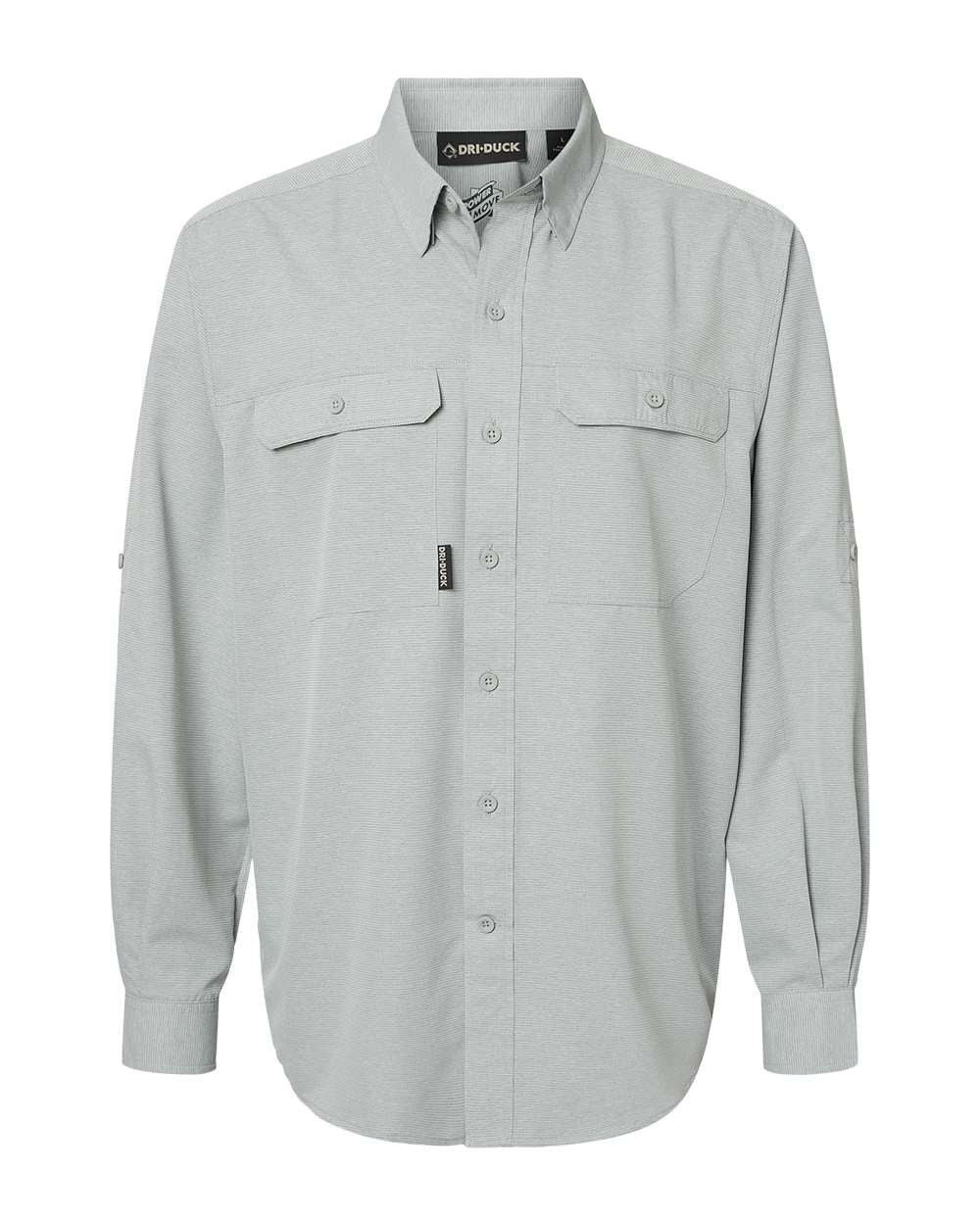 Men's Crossroad Woven Shirt - Front - B03067353 - Grey