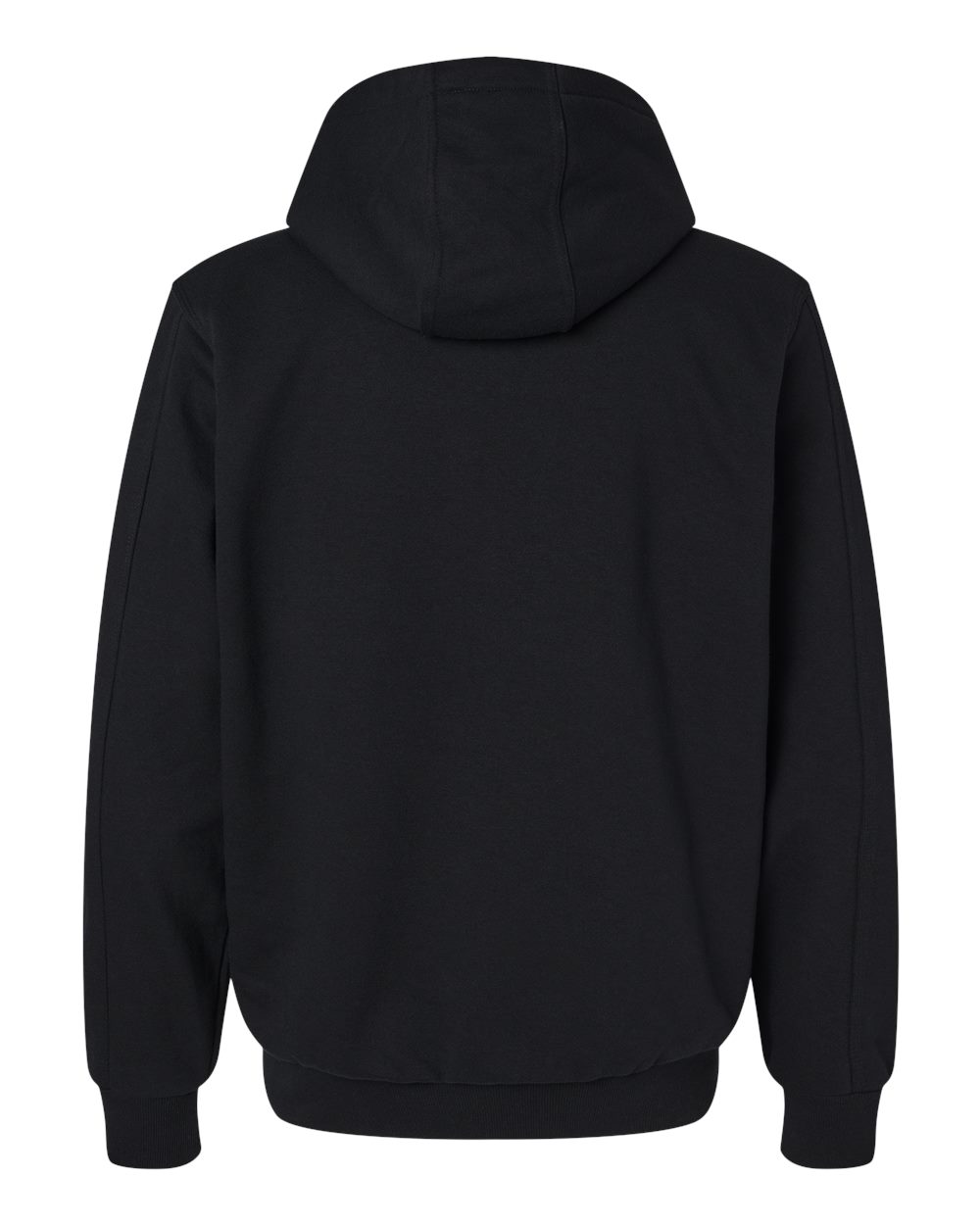 Men's Mission Full-Zip Hooded Jacket - Back - B05067504 - Black