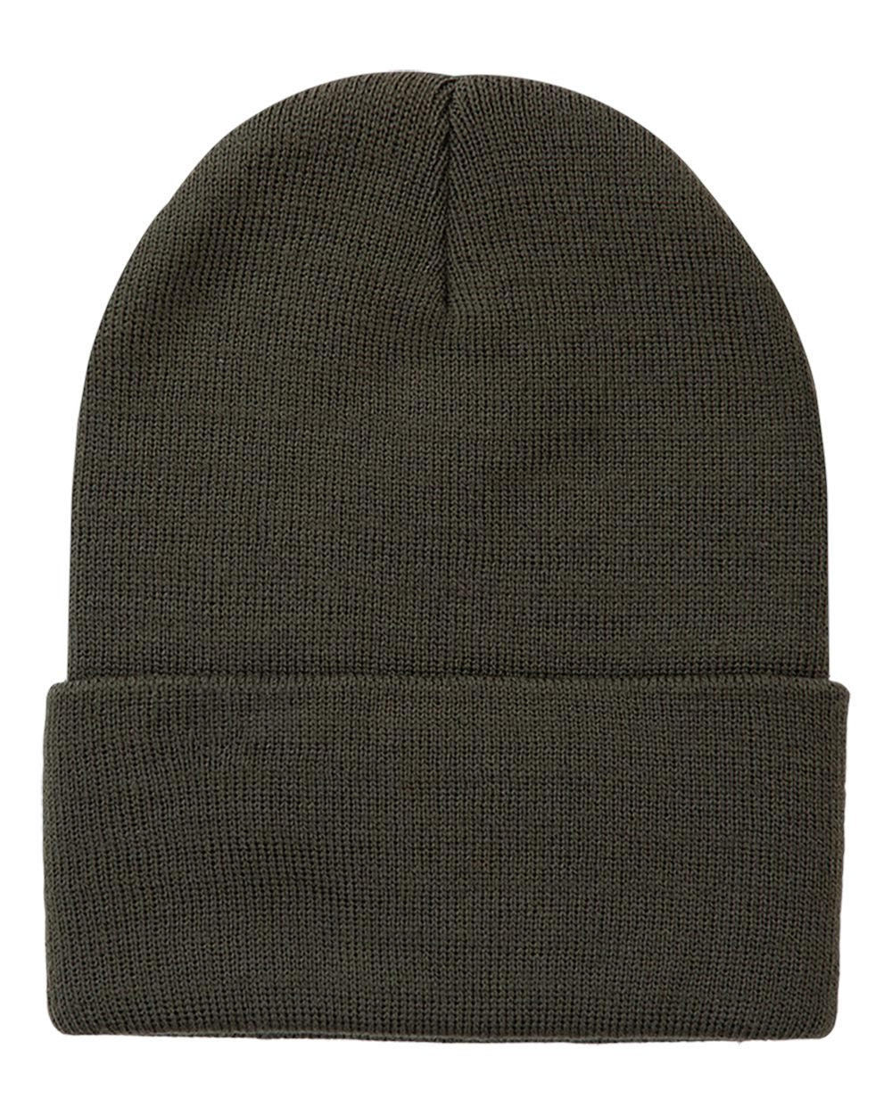 Coleman Cuffed Beanie - Back - B14295540 - Fatigue