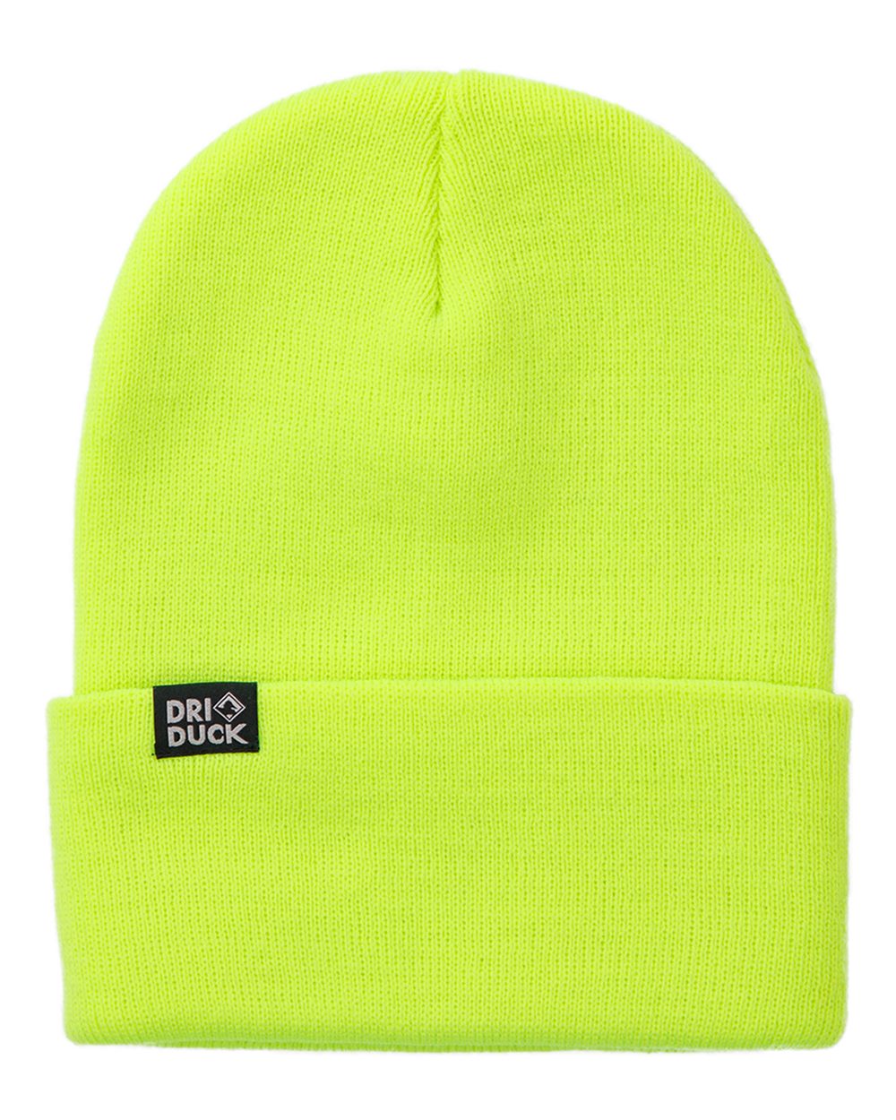 Coleman Cuffed Beanie - Front - B14295120 - Neon Yellow