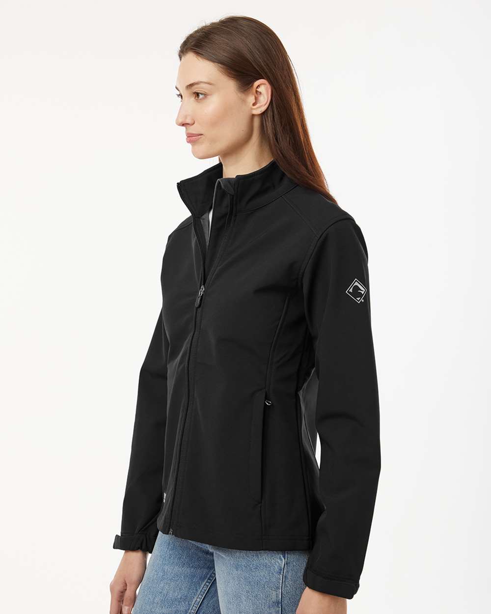 Women's Motion Soft Shell Jacket - OnModelSide - B00467503 - Black