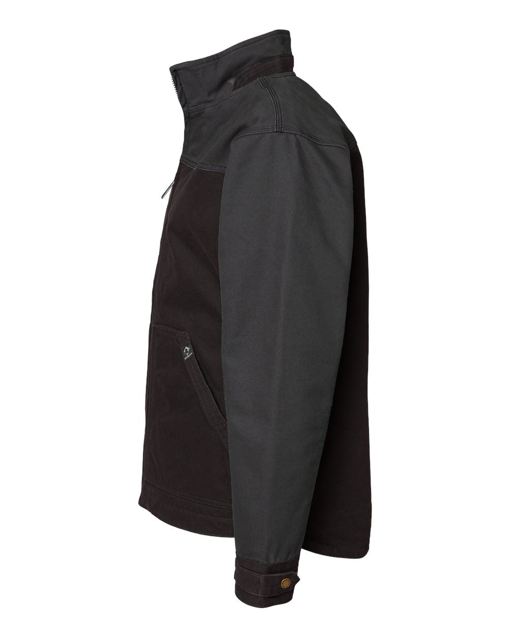 Men's Horizon Boulder Cloth™ Canvas Jacket - DirectSide - B84667503 - Black/ Charcoal