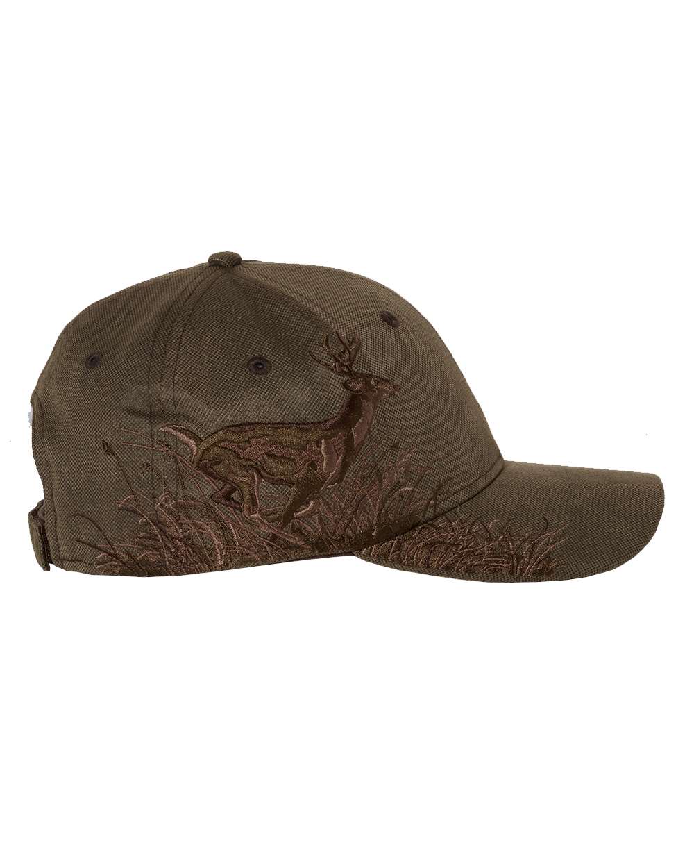 Running Buck Cap - DirectSide - B36595560 - Brown Waxy Canvas