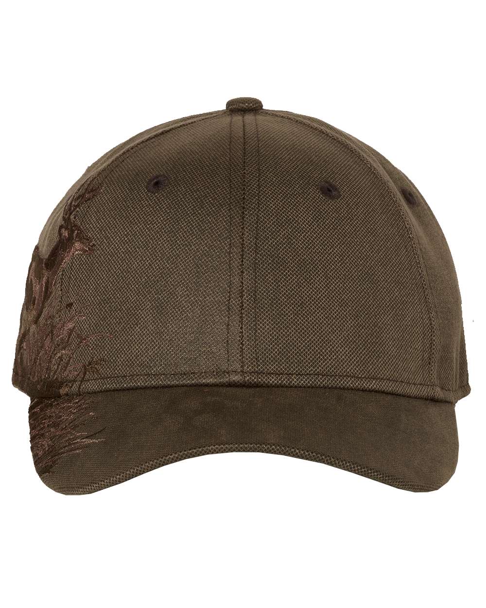 Running Buck Cap - Front - B36595560 - Brown Waxy Canvas