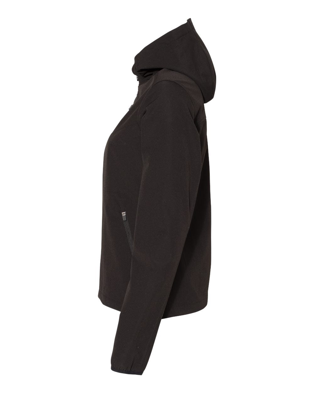 Women's Ascent Soft Shell Hooded Jacket - DirectSide - B40067503 - Black