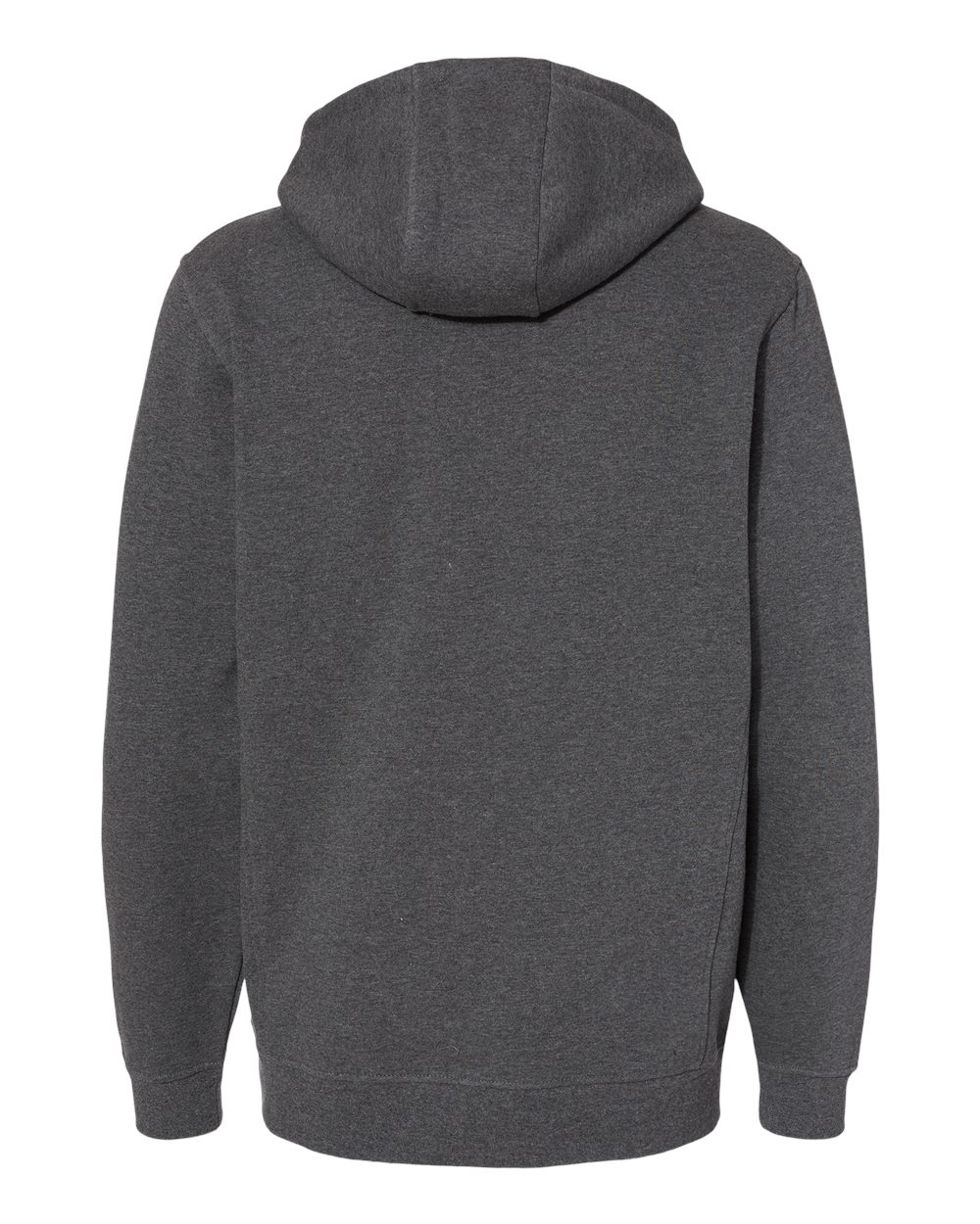 Men's Woodland Fleece Hooded Pullover - Back - B01567583 - Dark Oxford