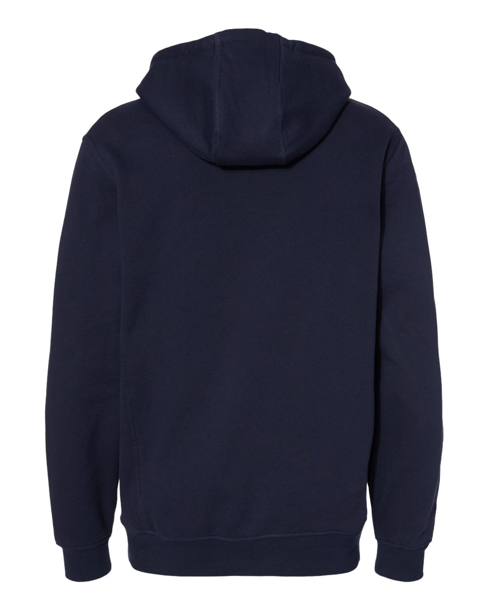 Men's Woodland Fleece Hooded Pullover - Back - B01567653 - Navy