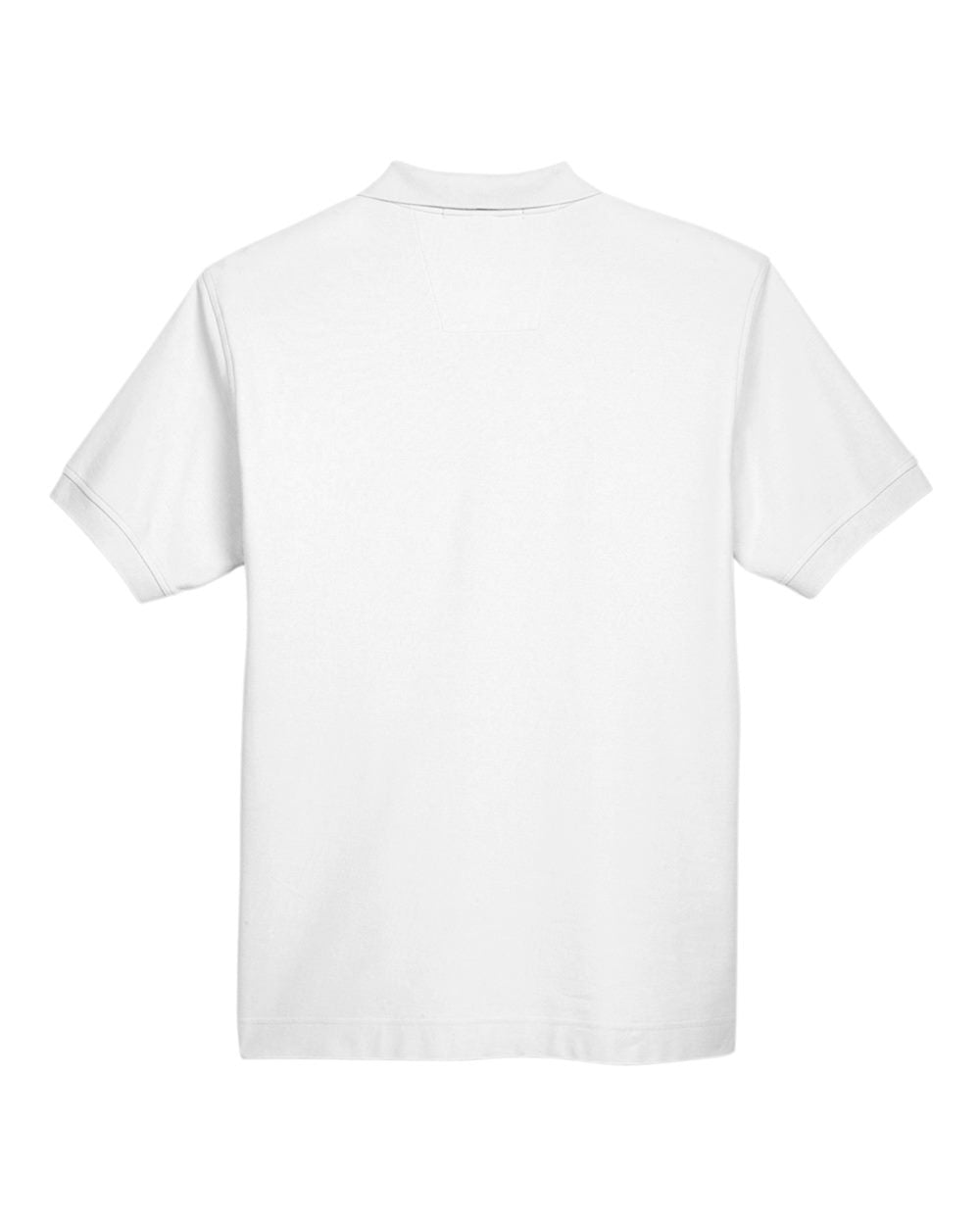 Men's Pima Piqué Polo - Back - B591B2002 - White