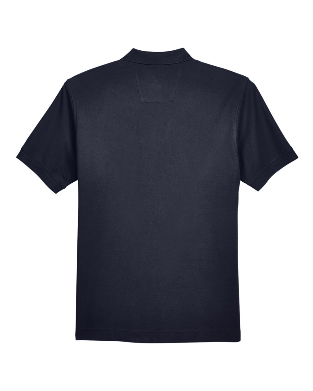 Men's Pima Piqué Polo - Back - B591B2652 - Navy