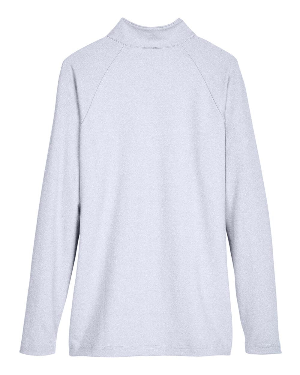Women's CrownLux Performance® Clubhouse Micro-Stripe Quarter-Zip Pullover - Back - B663B2652 - Navy