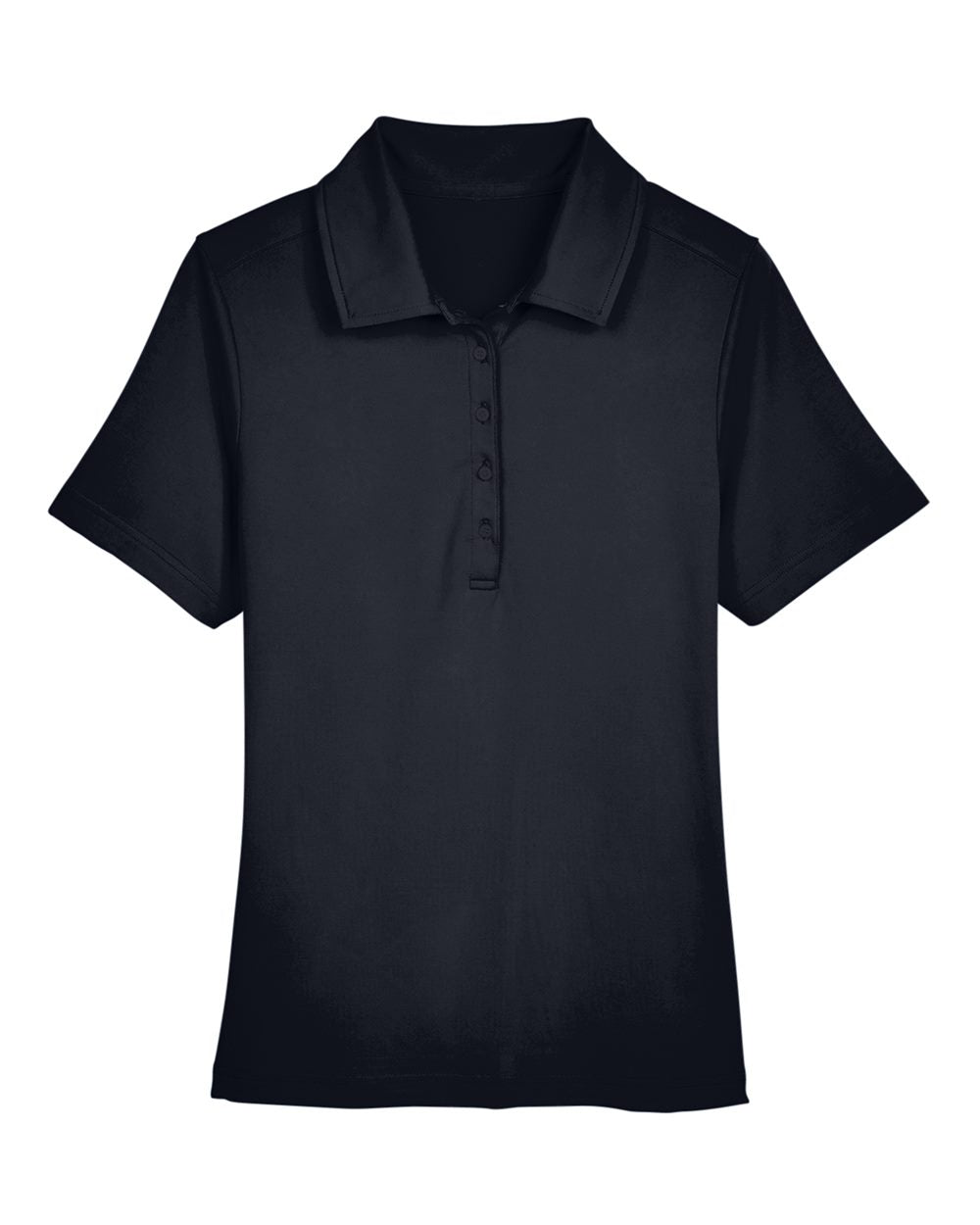 Women's CrownLux Performance® Range Flex Polo - Front - B644B2502 - Black