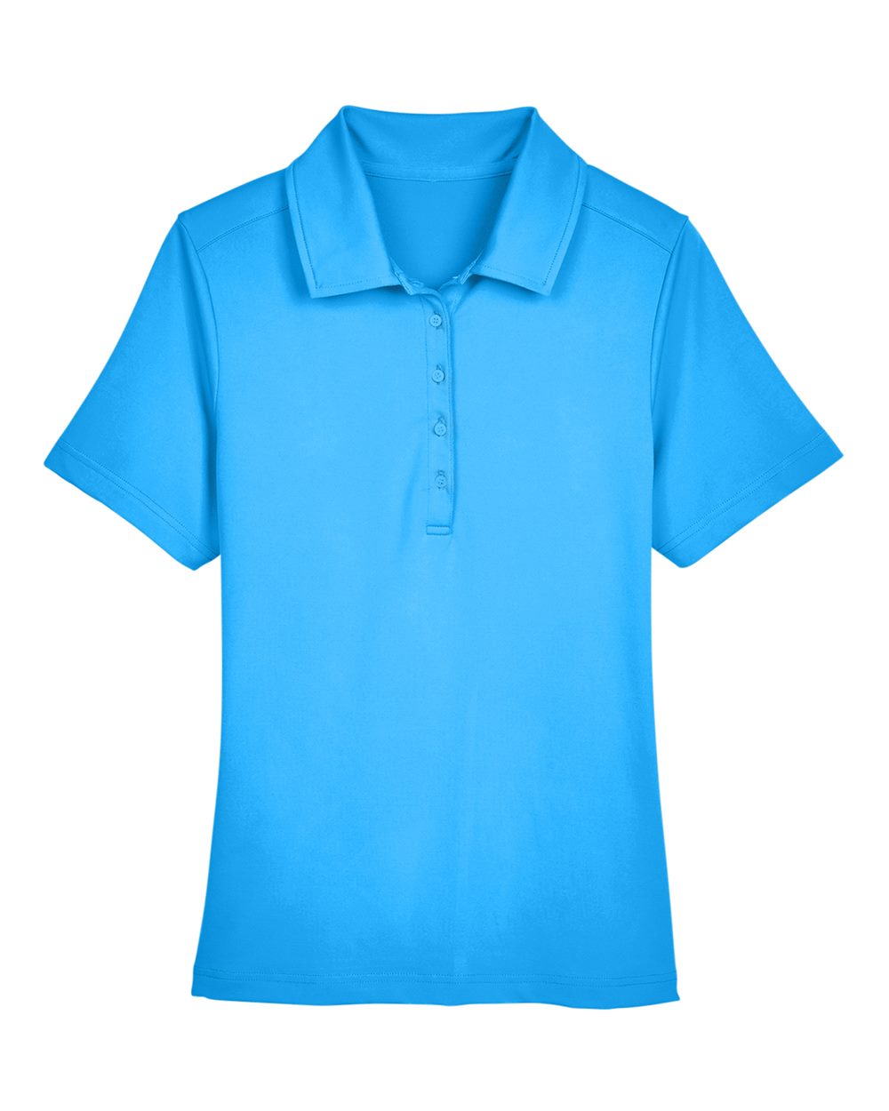 Women's CrownLux Performance® Range Flex Polo - Front - B644B2682 - Ocean Blue