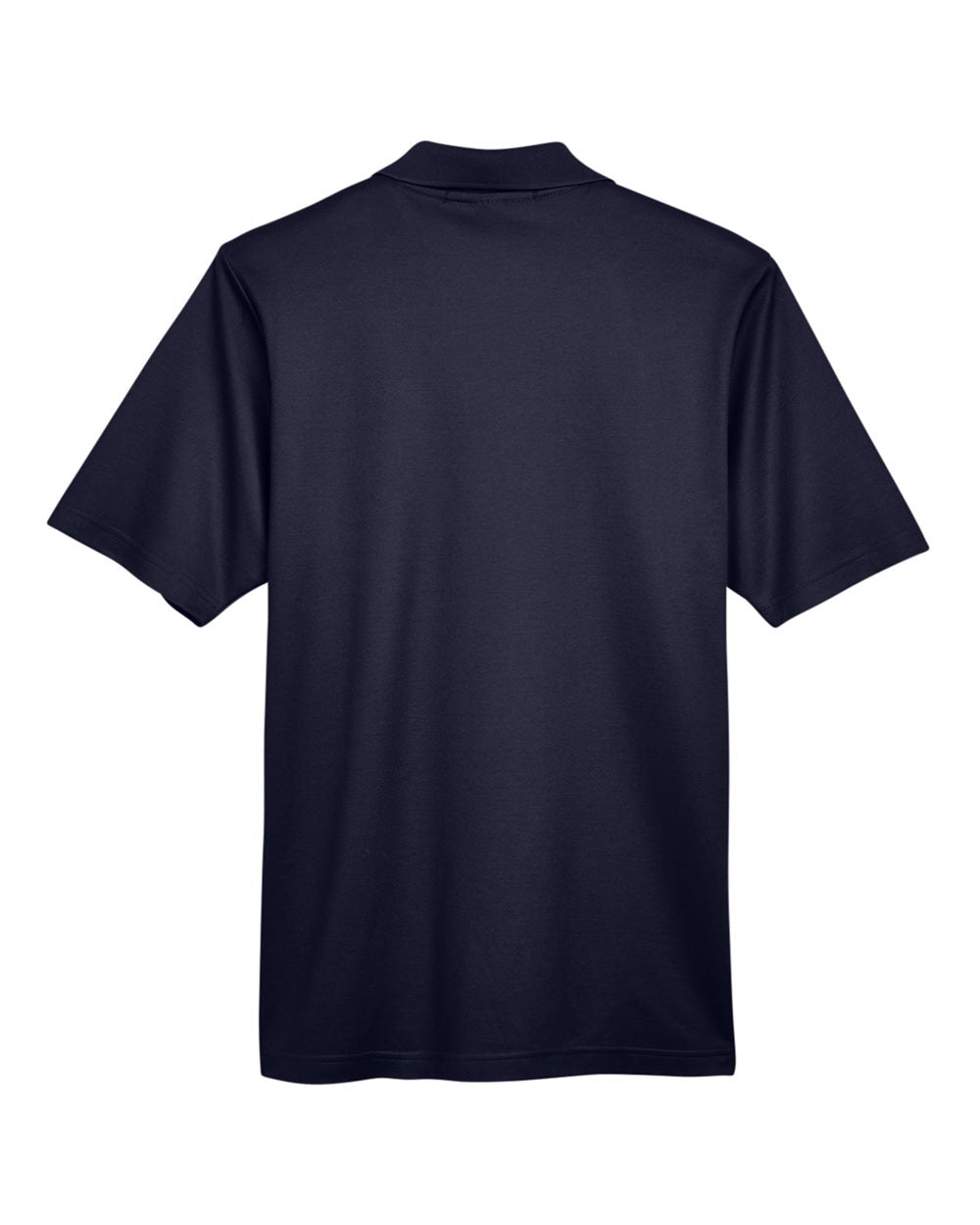 Men's CrownLux Performance® Plaited Polo - Back - B631B2652 - Navy