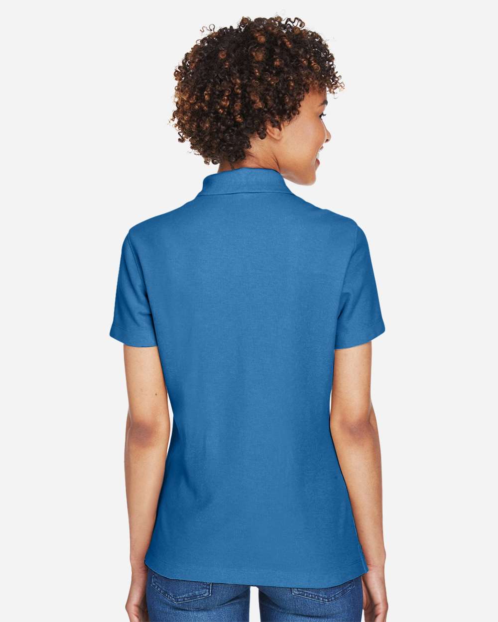 Women's DRYTEC20™ Performance Polo - OnModelBack - B629B2102 - French Blue