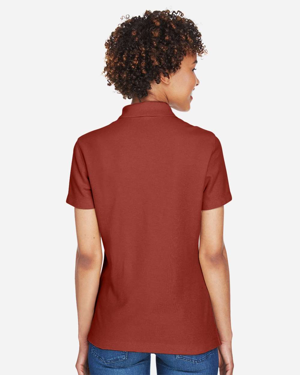 Women's DRYTEC20™ Performance Polo - OnModelBack - B629B2112 - Rust
