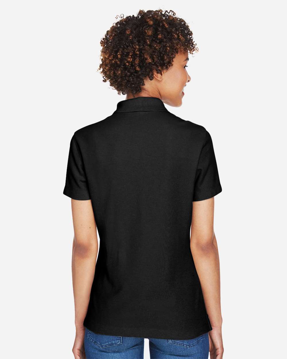 Women's DRYTEC20™ Performance Polo - OnModelBack - B629B2502 - Black