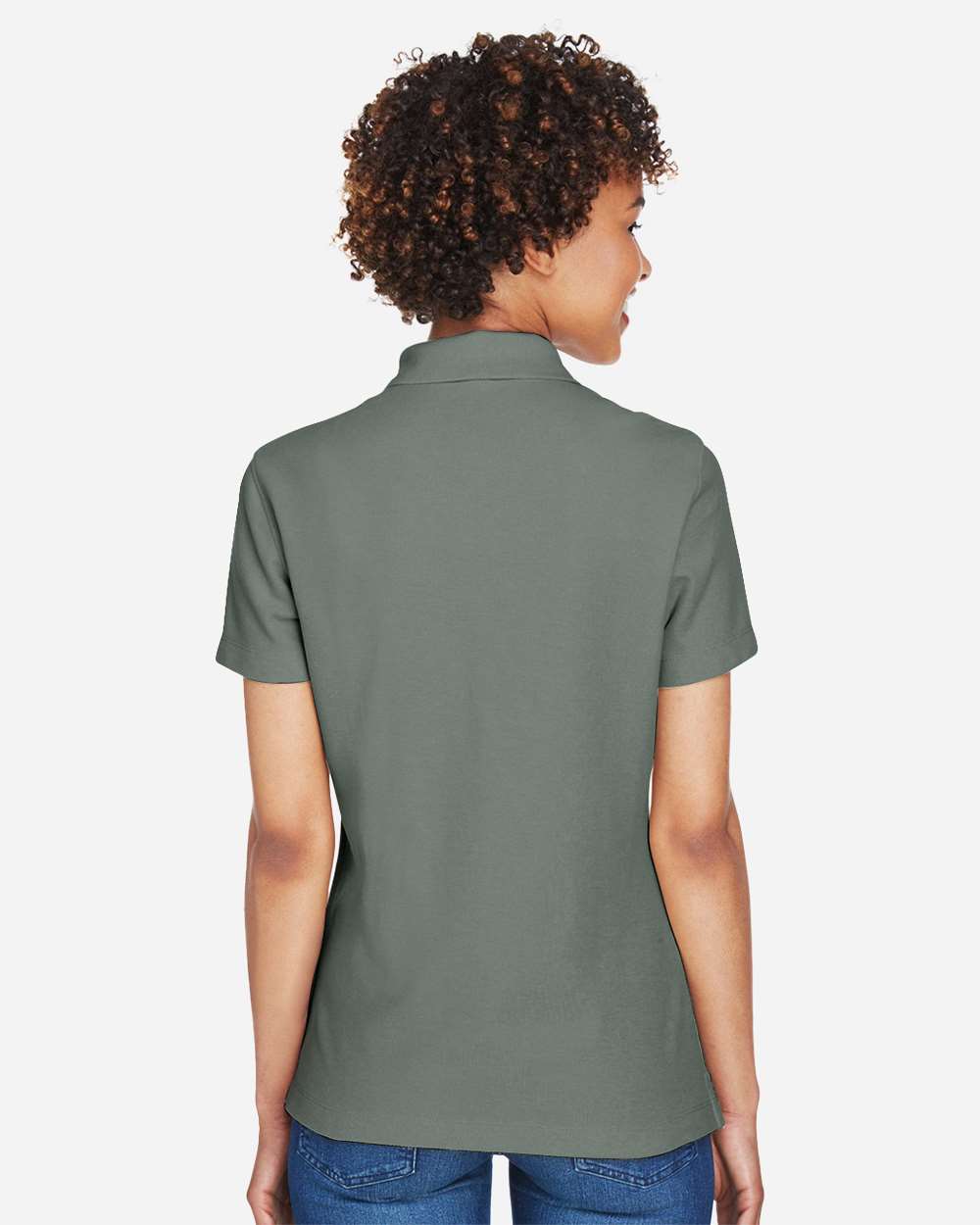 Women's DRYTEC20™ Performance Polo - OnModelBack - B629B2662 - Dill